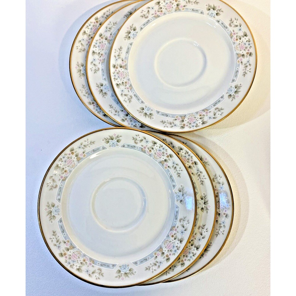 Lenox Daisy Basket Tea‎ Cup Saucer Plate Bouquet Collection Porcelain Japan  - 6